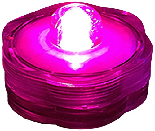 Trading Submersible Tea Lights, Pink, 12-Pack